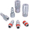 WYNNsky Air Tool Coupler and Plug Kit, 1/4 Inch NPT Fittings Industrial Type, 7 Piece w/Storage Case...