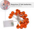 Pumpkin String Lights 20ft 30 LED Halloween Decorative Light Pumpkin Decorative String Light String Light Waterproof Halloween Lights 2 Modes for ...