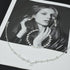 Wedding Jewelry Set for Women, Set of 3 Rhinestone Bridal Necklace Dangle Earrings Bracelet Set, White Silver Plated Bridal Jewelry Set, Wedding P...