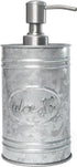 Autumn Alley Galvanized Farmhouse Soap Dispenser Kitchen - Rustic Soap Dispenser for Bathroom - Stainless Steel Pump for Hand Wash, Sanitizer, Lot...