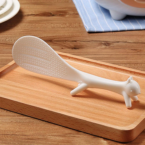 3 Piece Non-stick Rice Spoon Fashion Rice Cooker Dishes Filled Scoop Shovel Creative Household Kitchen Tools,Lovely Squirrel Shape Standing Spoon ...