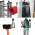 Garage Hooks 10 Pack, Heavy Duty Steel Tool Wall Storage Gear Hooks with Anti-Slip Coating, Wall Mount Holder for Bike, Ladder and Garden Tools (M...