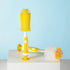 Multifunctional Cleaning Brush, Baby Bottle Brush, Bottle Brush Cleaner (Rotate The suction cup to obtain The small bristle brushes) Set Z, Yellow...