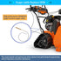 Snowblower Auger Cable 06900438 Auger Cable Replaces Upper Traction Auger Cable Snowblower Auger Drive for Ariens Snowblower 06900438 24916003 1 P...