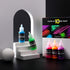 Magicfly Acrylic Glow in The Dark Paint, 10 Bright Colours Liquid Luminous Paint, Neon Paints Glow in Dark for Painting, Halloween Decoration, DIY...