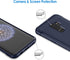 JETech Slim Fit Case for Samsung Galaxy S9+ Plus, Thin Phone Cover with Shock-Absorption and Carbon Fiber Design (Blue)...