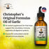 Christopher's Original Formulas Oil of Garlic Extract 2 Ounces - Pack of 1 - Premium Herbal Supplement - Cold-Pressed & Pure Liquid Garlic Oil | V...