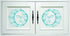 Vintage Sun Stencil, 14 x 12 inch (L) - Celestial Art Nouveau Deco Wall Stencils for Painting Template...