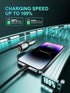 120W USB C Car Charger All-Metal PD3.0 100W/20W+18W 3 Ports Car Laptop Charger Compatible with MacBook,iPhone 15/14/13,Samsung Galaxy S23/22,Googl...