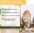 Raised Slow Feeder Dog Bowls Improves Digestion,Dog Elevated Food Bowl with 2 Ceramic Bowls, 1.6" Height Cat Water and Food Bowl(Bamboo)...
