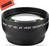 43mm 2.2X Telephoto Lens for Canon Vixia HF R80, R82, R800, R70, R72, R700, R30, R32, HFM40, HFM41, HFM50, HFM52, HFM400, HFM500 Camcorder...