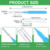 250 Pcs Interdental Brush for Braces Disposable Braces Flossers Dental Picks Floss Toothpick Dental Teeth Flossing Head Oral Hygiene Flosser Tooth...
