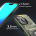 MYBAT Pro Stealth Series Phone Case for iPhone 14 Pro Case with Stand 6.1",Support Magnetic Car Mount, Heavy Duty Military Grade Drop Protective R...