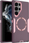Designed for Samsung Galaxy S22 Ultra Case,Magnetic,Drop Protection Heavy Duty,Double Layer Protection,Compatible with MagSafe,Dustproof,No Yellow...