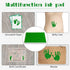 Ink Pad, 5x4'' Washable Non-Toxic Ink Stamp Pad for Baby Footprint Handprint, Green...
