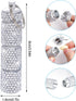 Bling Pill Case Pill Box Pill Organizers with Keychain Rhinestone Portable Pill Holder Waterproof Glitter Pill Storage Container for Indoor Outdoo...
