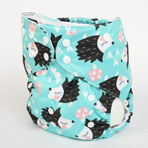 2 to 7 Years Old Junior Big Cloth Diaper Pocket Reusable Washable Baby Toddler (Hedgehog)...