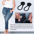 Strong Plastic Pants Button Extender Set 10 Packs Waist Extenders for Pant Waistband Stretcher for Men and Women’s Pants, Shorts, Skirts...