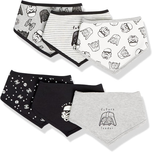 Amazon Essentials Disney | Marvel | Star Wars Baby Boys' Bibs, Multipacks...