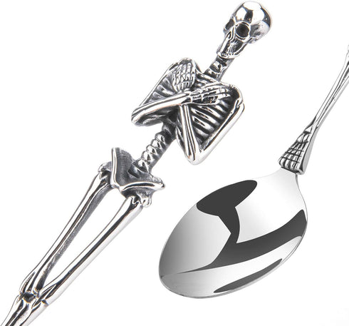 Dinner Spoon, Premium Stainless Steel Dinner Spoons, Handmade, Dishwasher Safe (Silver), Use for Home, Kitchen or Restaurant, or gift for friendin...