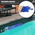 Pool Skimmer,Hands Free Pool Leaf Skimmer,Work with Most Skimmer Systems on above-Ground and in-ground Pools,6.7 Inches to 4 Inches (Blue)...