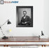 Frame a Patent Abraham Lincoln Photograph - Historical Artwork from 1865 - US President Portrait - (4" x 6") - Gloss...