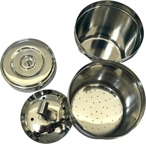 South Indian Stainless Steel Coffee Maker | Convenient 6-7 Cup Coffee Maker | Decoction Maker Brewer Dripper,Coffee Filter- 400ml...