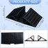6 Pcs Support Feet for Pet Gate Plastic Triangle Reinforcement Fitting Dog Panel Isolation Fence Free Standing Pet Gate Dog Fence Panels for Confi...