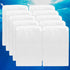 Segarty Filter Media Bags, 10PCS 11.7x7.8 Inch Aquarium Nylon Mesh Bags with Plastic Zipper, Fish Tank White Net Bags for Pellet Carbon, Bio Balls...