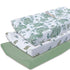 AMROSE 3 Pack Easy Care Changing Pad Covers, Ultra Soft Microfiber Diaper Change Table Sheets for Baby Boys and Girls, Leaf Collection...