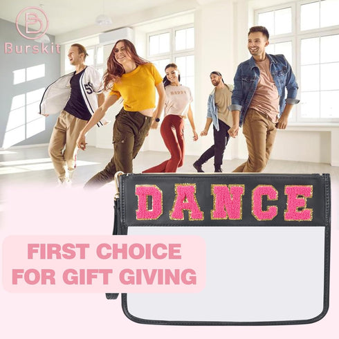 Dance Bag Dance Recital Gifts Clear Dance Makeup Bag Dance Competition Must Haves Dance Accessories for Girls Dance Recital Gifts for Girls, Prepp...