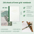 Scrapbooking Supplies Kit, Vintage Botanical Aesthetic Scrapbook Kit for Bullet Junk Journal, Stationery, A6 Grid Notebook, Flower DIY Journaling ...