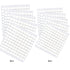 10 Sheet Foam Round Dots Double-Sided Adhesive 3D Craft Foam Tape for DIY Handmade Crafts/Office Supplies, 1000 Pcs, 2 Sizes (10, White, 0.3 inch ...