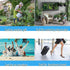 Self Plant Watering Spikes 24 Pack Auto Drippers Irrigation Devices Vacation Automatic Plants Water System with Adjustable Control Valve Switch De...