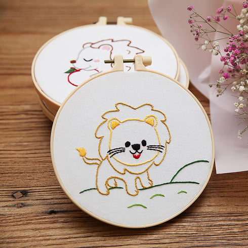 ?2 Set? Embroidery Kit for Beginners/Adults, Cross Stitch Kits for Beginners/Adults, Embroidery Patterns are Simple and Easy to Operate?Craft Kits...
