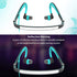 mucro Sports Headphones Wired Over Ear Behind The Neck Headphones Running Earphones Wrap Around in-Ear Stereo Earbuds with Microphone for Jogging ...