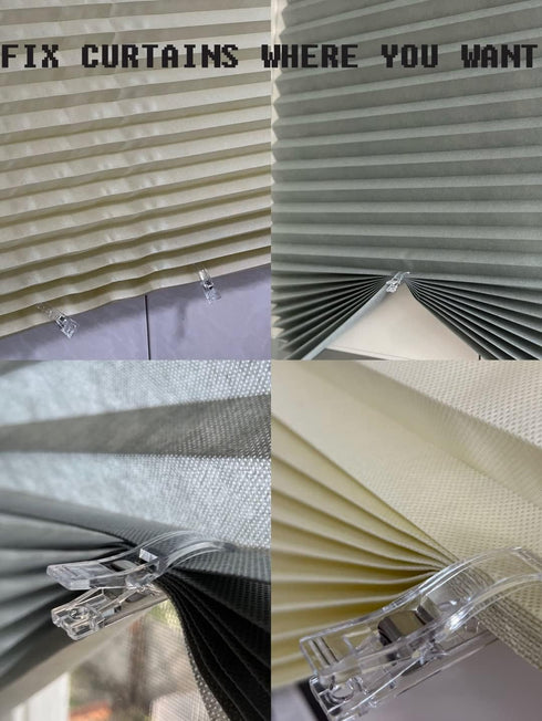 8 Clips for Pleated Shades Window Shade Clips Shade...