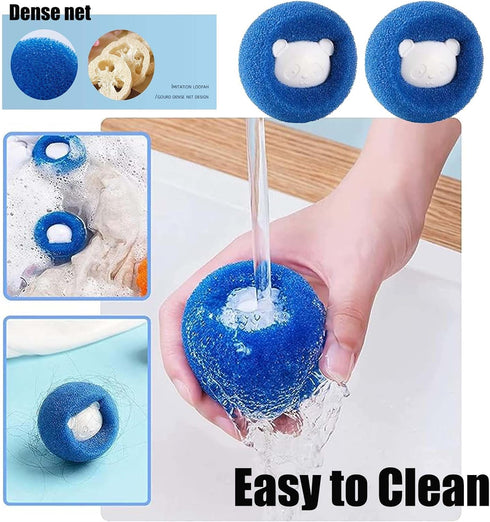 20 Pieces Washer Balls,Washing Machine Ball,Reusable Non-tangled Environmentally Friendly Laundry Ball,Non-tangled Laundry Ball for Washing Machin...