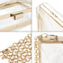 Women Clear Purse, Acrylic Box Evening Clutch Bag, Transparent Rhombus Lady Party Wedding Crossbody Shoulder Handbag...