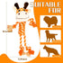 Dog Toys, Tough Dog Toys for Puppies and Small-Medium Dogs, Tug of War Dog Toy, Plush Stuffed Animals for Dogs, Rope Dog Toys for Teething and Che...