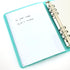 A6/ A5 6-Holes Colorful PP Cover Round Ring View Binder File Folder for Loose Leaf Sheet Protectors (A5 Mini Set, Cameo Pink)...
