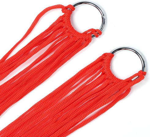 Mesh Hammock, Thick Camping Swing Hammock Safe for Picnic for Hiking(red)...