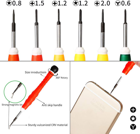 Kaisi iPhone Screen Opening Toolkit iSlack Suction Cup Pliers Opening Repair Kit Compatible for iPhone, iPad, Cellphone and Other Smooth Surface L...