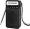 Portable Radio AM FM, Goodes Transistor Radio with Loud Speaker, Headphone Jack, 2AA Battery Operated Radio for Long Range Reception, Pocket Radio...