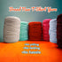Ann G Premium T-Shirt Yarn, Super Soft Polyester, 300+ Feet, Durable, Non-Pilling, Consistent Color, Elastic (Orange)...