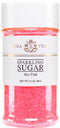 Pure Hot Pink Sparkling Sugar , Shimmery Sugar Sprinkles for Baking and Decorating, Small , 3.5 Oz Jar (Pack of 1)...