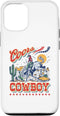 iPhone 13 Pro Vintage Cowhide Riding Coors Cowboys Western Country Case...