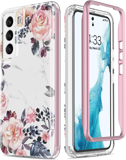 Esdot Compatible with Samsung Galaxy S22 Plus Case,Passing 21ft Drop Test,with Fashionable Designs for Women Girls,Protective Phone Case for Galax...