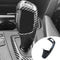 Carbon Fiber Car Gear Shift Knob Cover,Cover Carbon Color ABS Trim fits, Black...