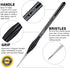 PANDAFLY Detail Paint Brushes Set, 15pcs Miniature Brushes for Fine Detailing & Art Painting - Acrylic, Oil, Watercolors & Paint by Number, Models...